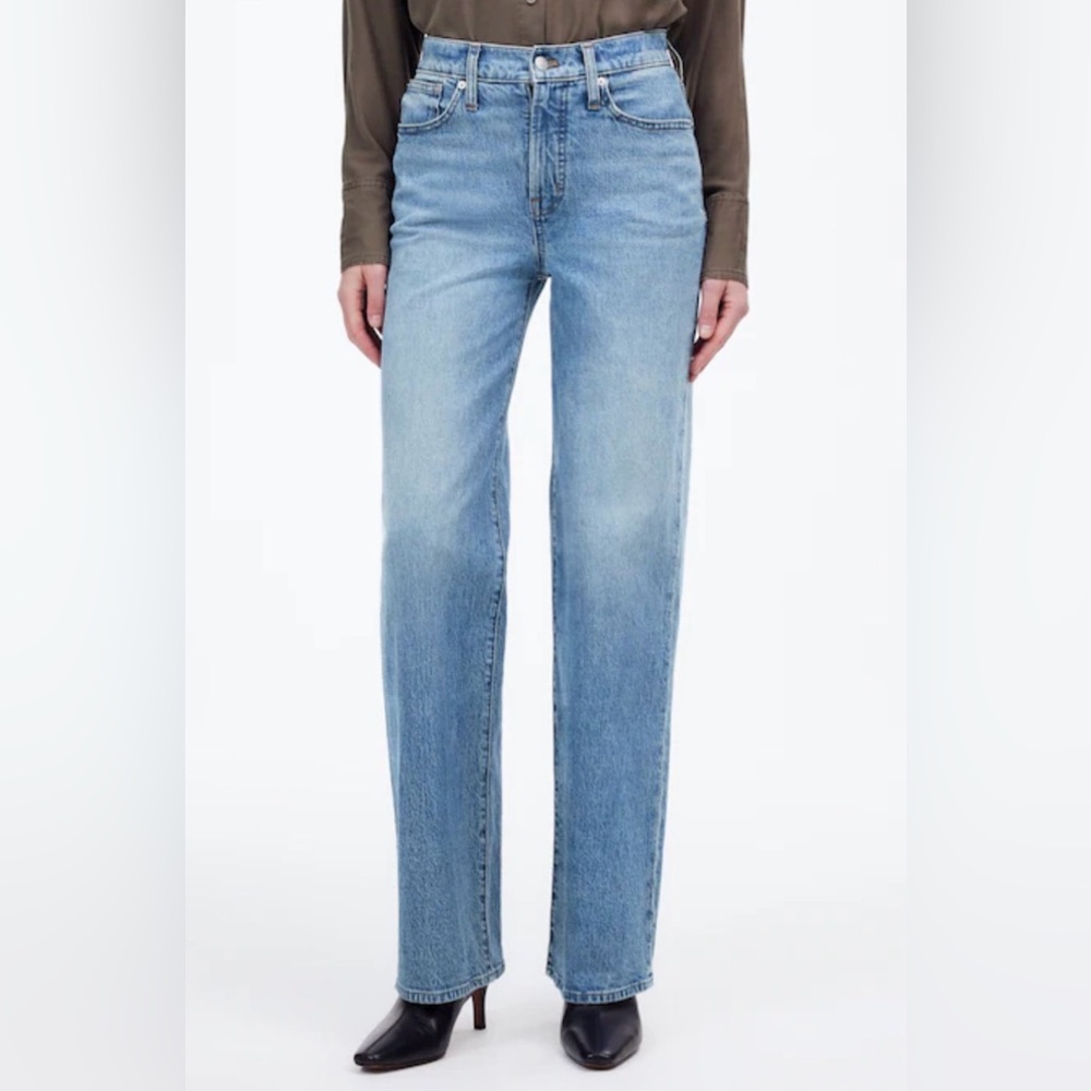 MADEWELL Petite Perfect Vintage Wide Leg Jean